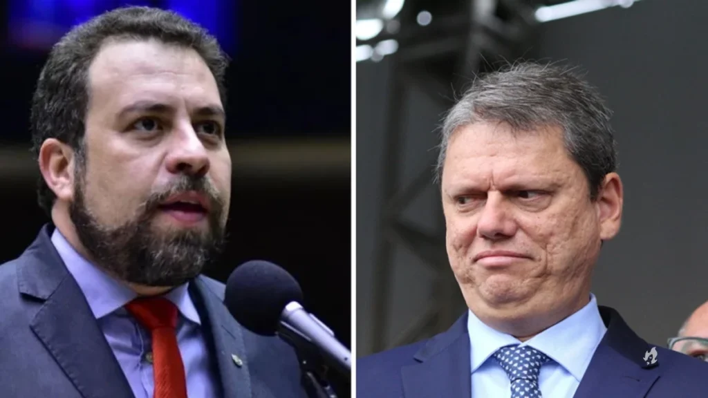 Guilherme Boulos aciona PGR por suposta ajuda de Tarcísio à fuga de Bolsonaro