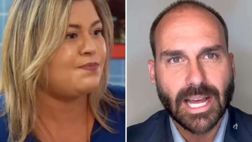Sensitiva não se limita e entrega previsões assustadoras para Eduardo Bolsonaro: “Se confirmar, vai dar ruim”
