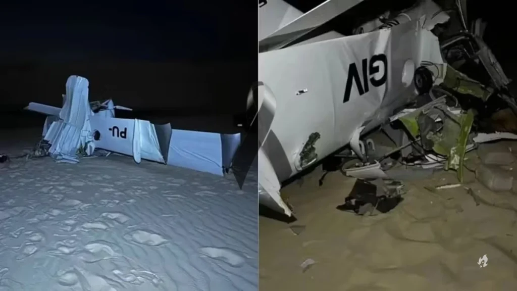 Duas pessoas perdem a vida após avião cair nos Lençóis Maranhenses