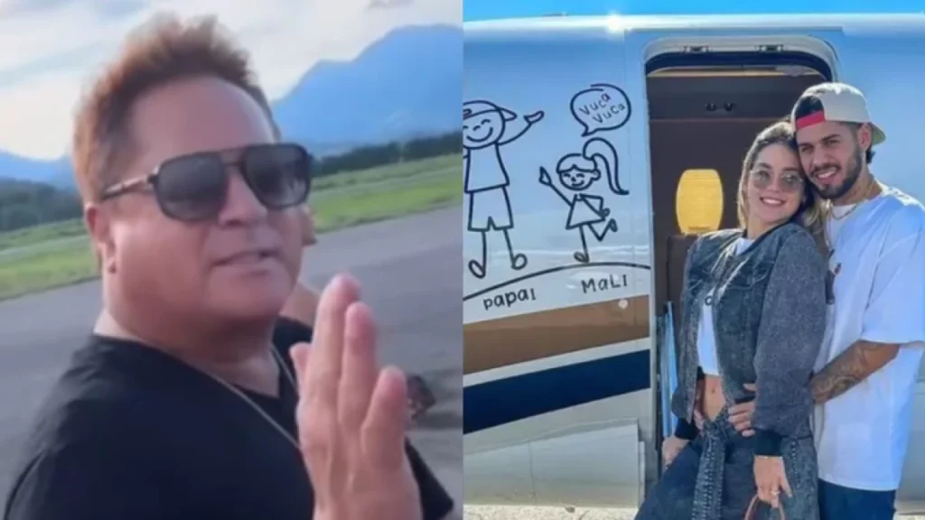 Jatinho de R$ 50 milhões que Virginia deu a Zé Felipe é vendido para Leonardo