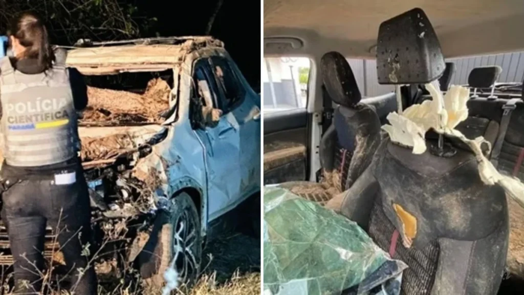 Carro de homens que saíram de SP para cobrar dívida no PR é encontrado dentro de bunker