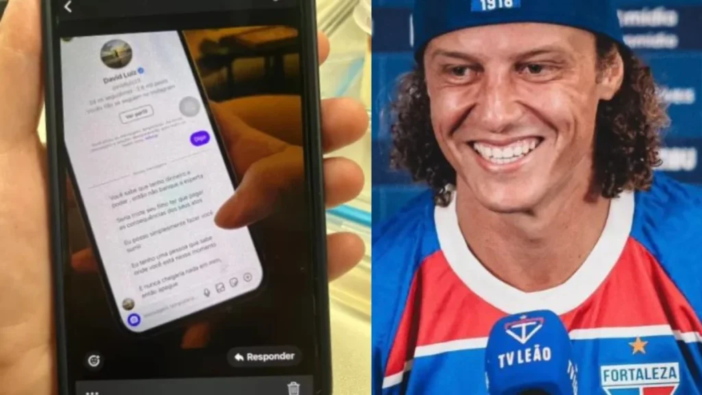 Justiça manda apreender celular de mulher que acusa David Luiz de agressão