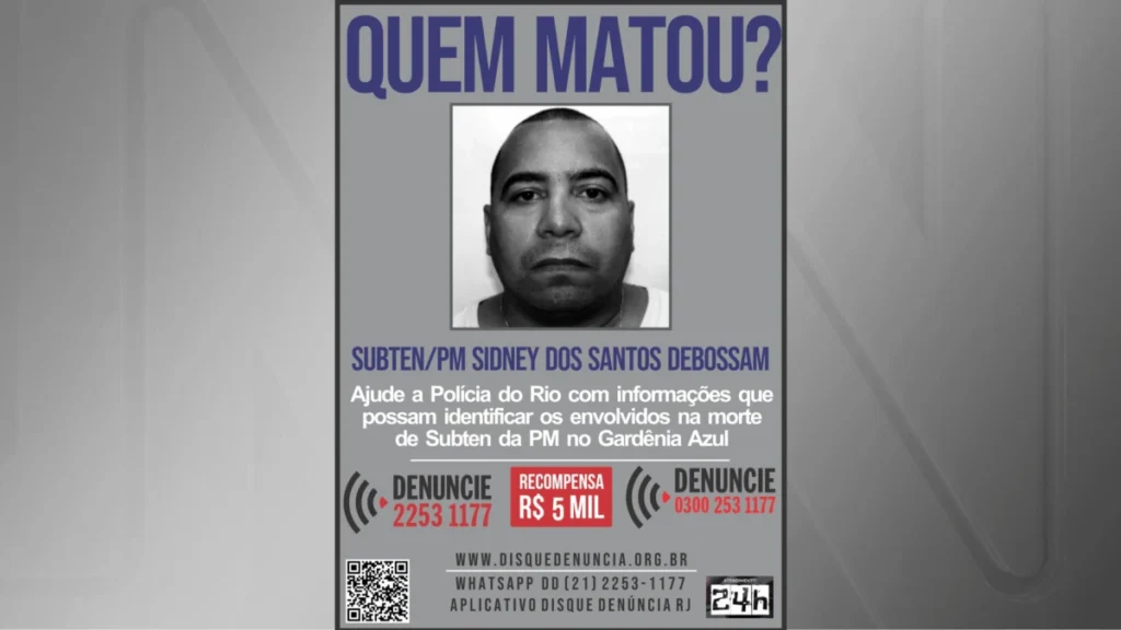 Polícia do Rio busca informações após morte do 41º policial militar no ano