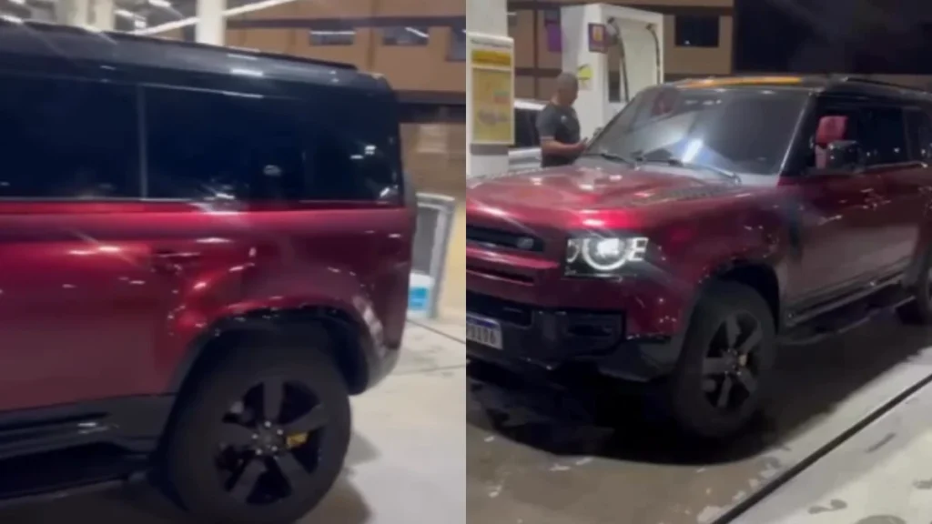 MC Poze tem Land Rover blindada roubada no Rio de Janeiro