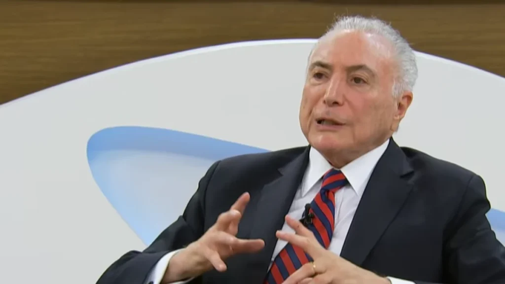 Temer diz que anistia precisa ser discutida em um “pacto nacional”