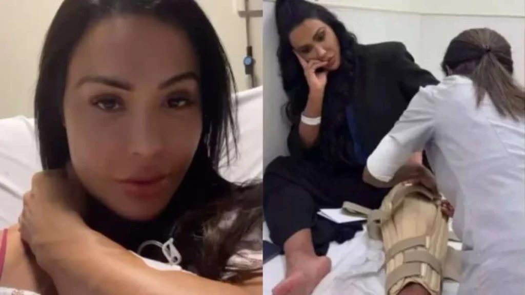 Gracyanne Barbosa se desespera ao engordar 20 kg após cirurgia: Socorro