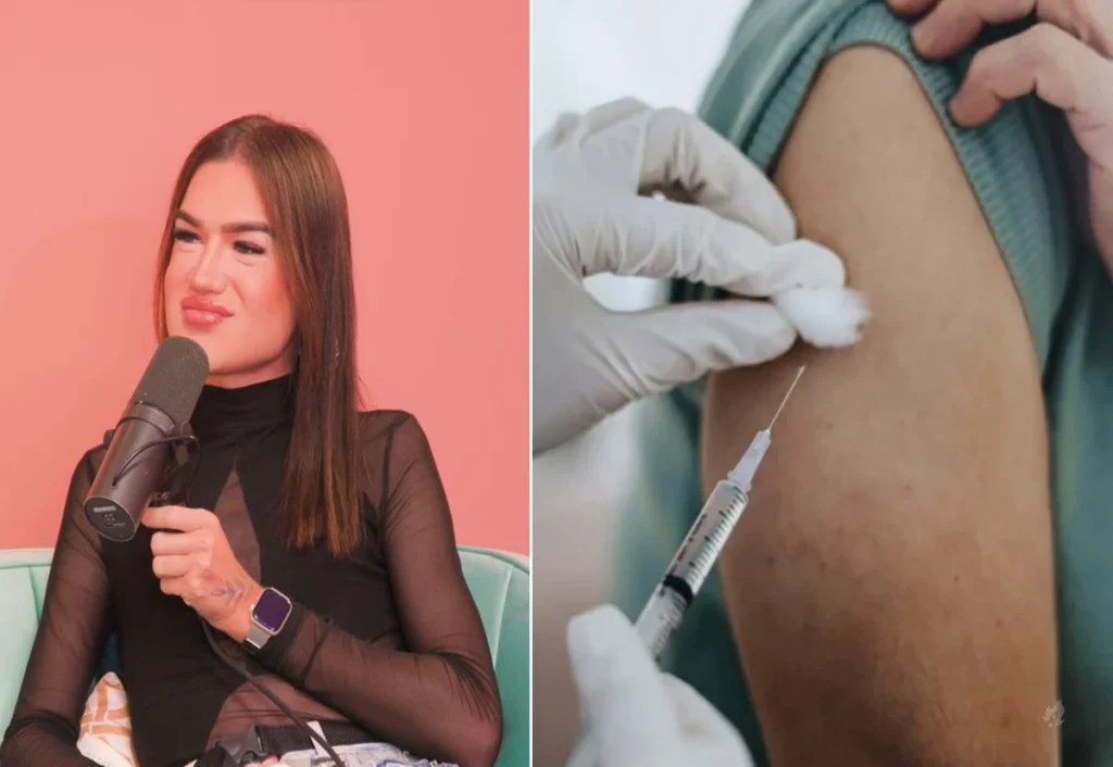 Influencer de 26 anos, sofre AVC um dia após vacina da Covid e faz alerta nas redes sociais