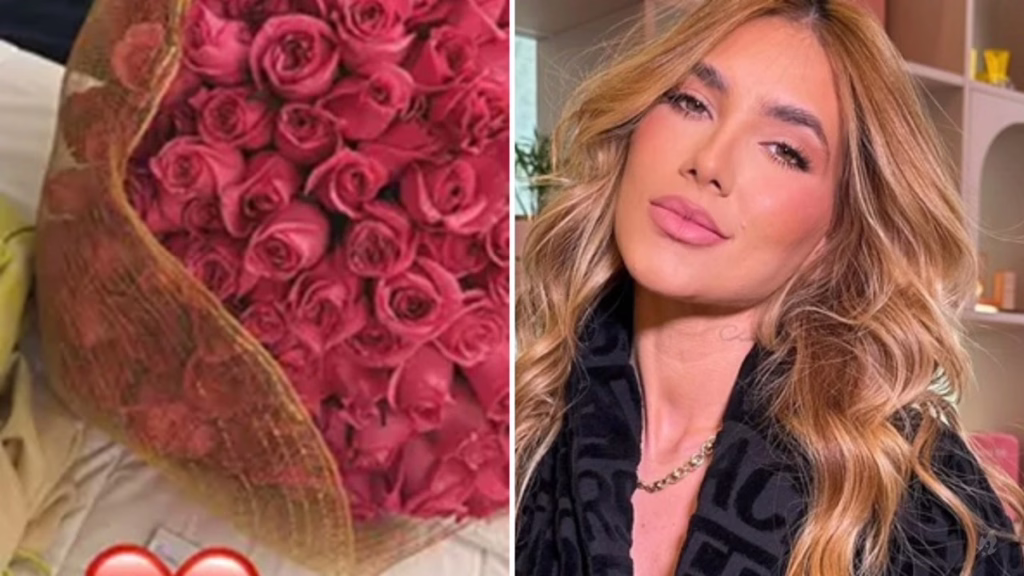 Virginia ganha lindo buquê com cartinha romântica e internautas reagem
