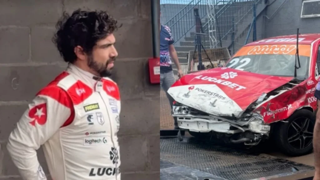 Caio Castro sofre acidente em treino de corrida no Paraná