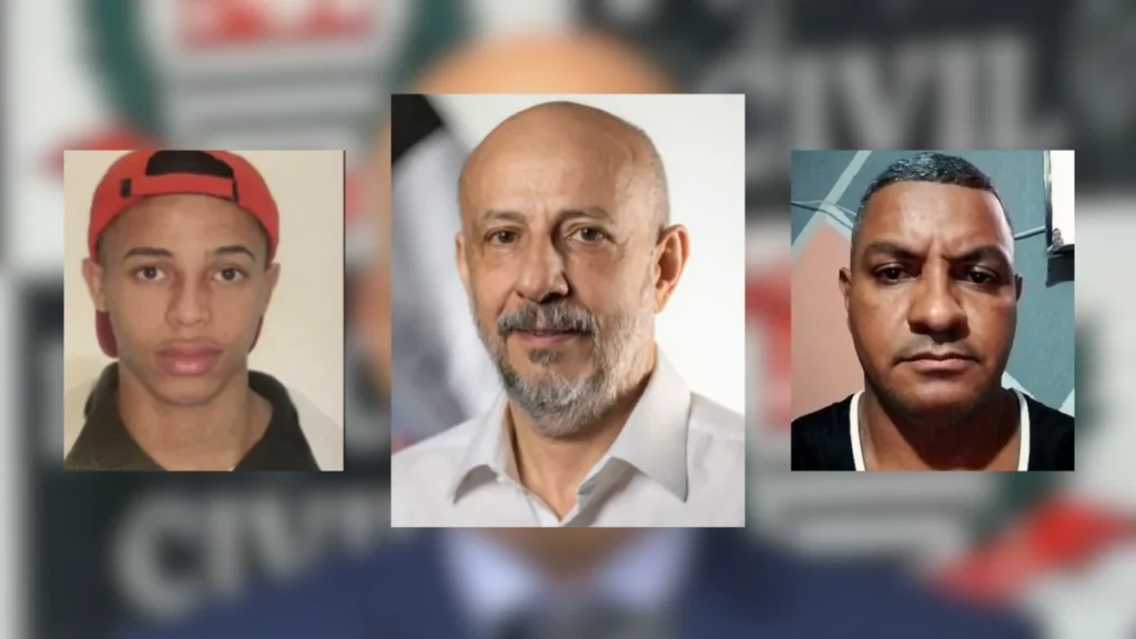 Execução de ex-delegado: quem são os dois suspeitos que continuam foragidos