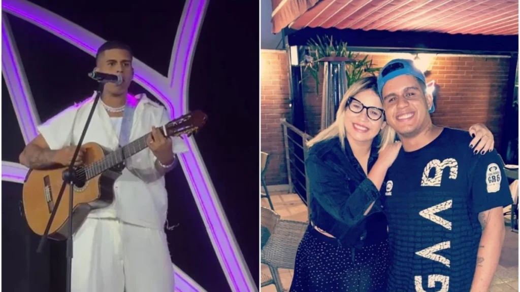 Gaab homenageia Marília Mendonça em gravação de DVD