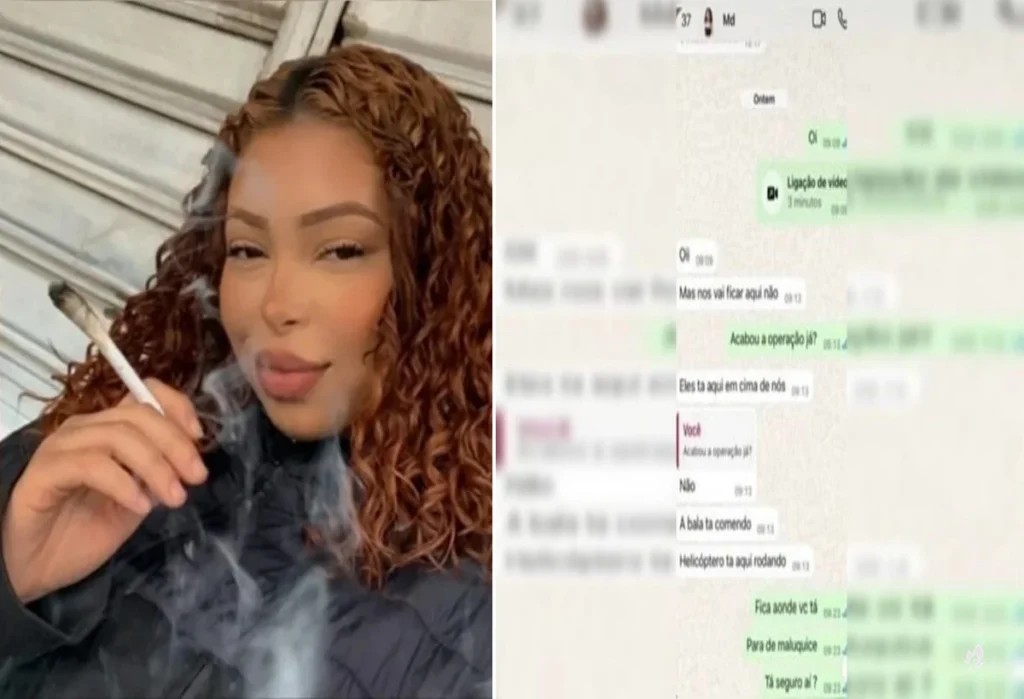Momentos antes da morte, mensagem da Japinha do CV para amiga choca a web