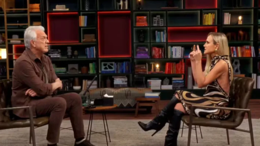 Eliana e Pedro Bial dão selinho em homenagem à Hebe Camargo; veja