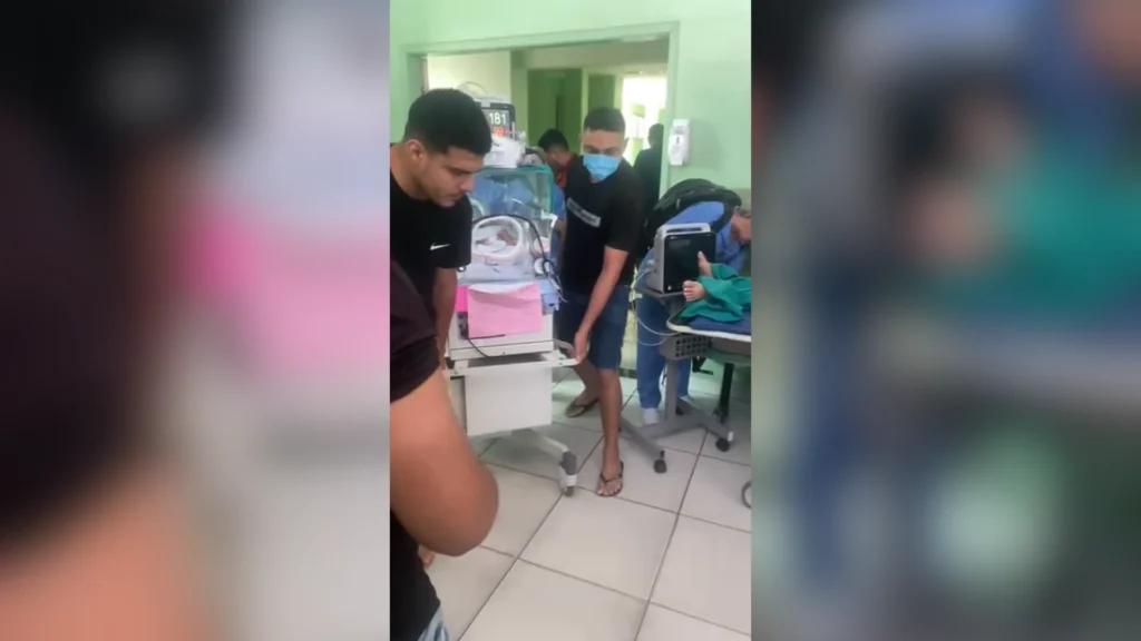 Após incêndio, 117 bebês são transferidos para oito hospitais no Ceará