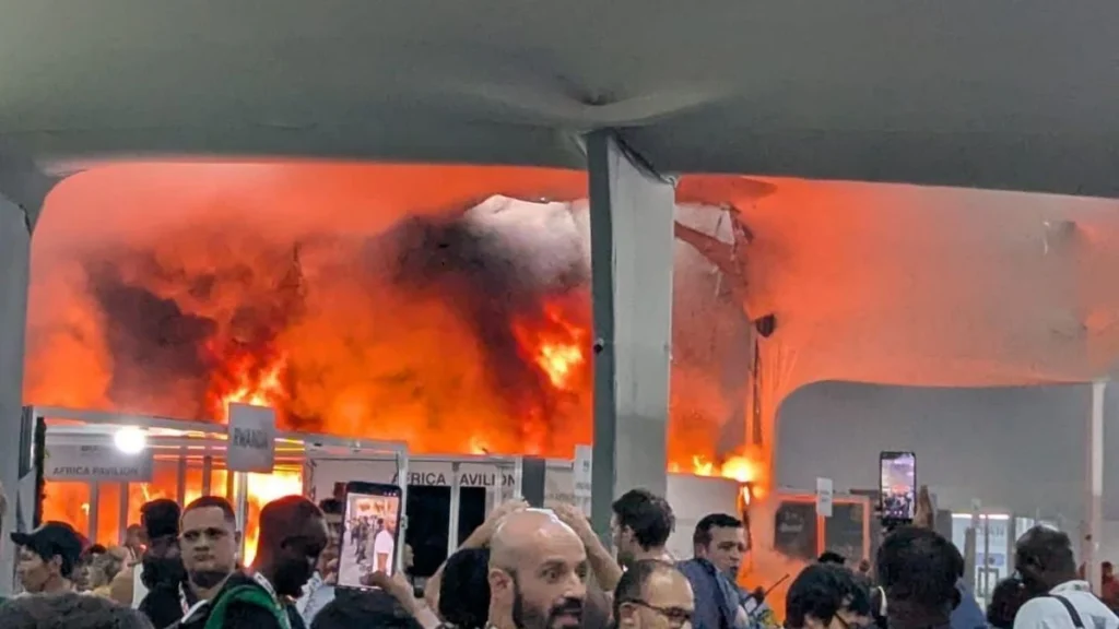 Incêndio na COP amplia indisposição entre governo e ONU