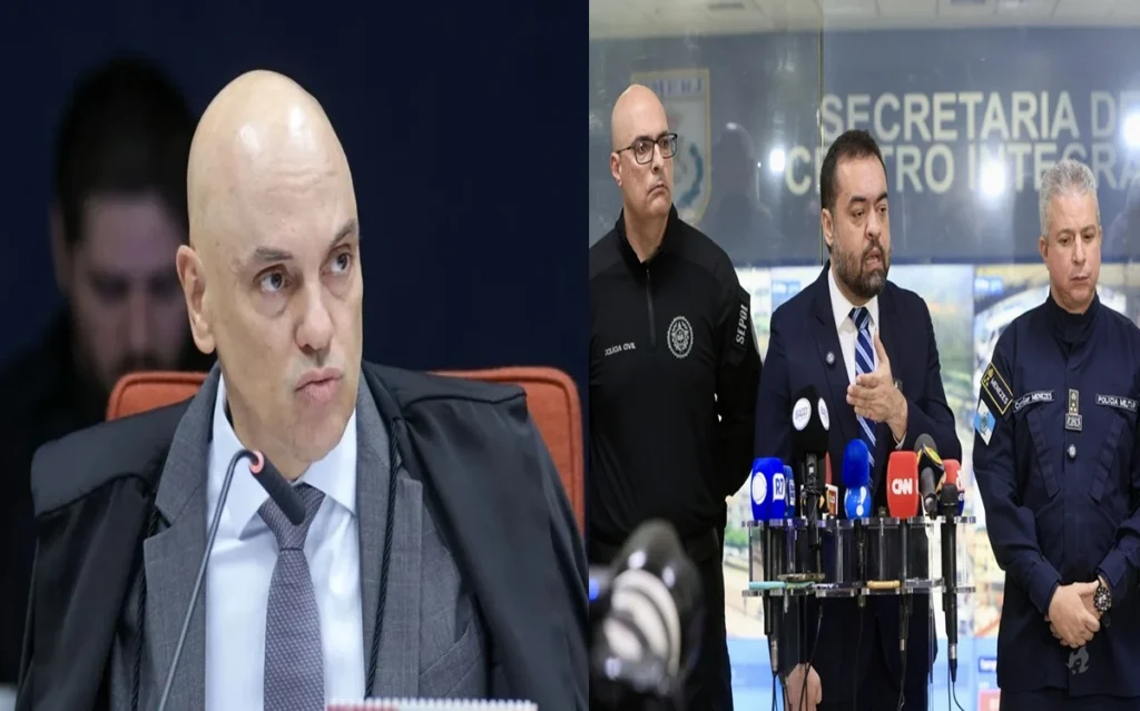 Três perguntas chocantes de Moraes que podem mudar os rumos da guerra contra o CV