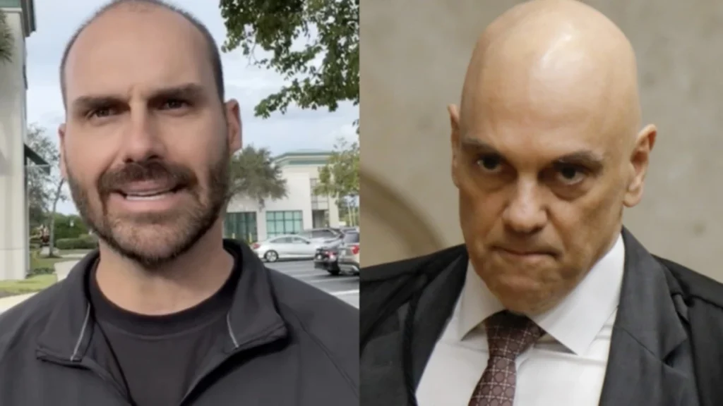 STF pode tornar Eduardo Bolsonaro réu por coação, em julgamento à revelia; entenda