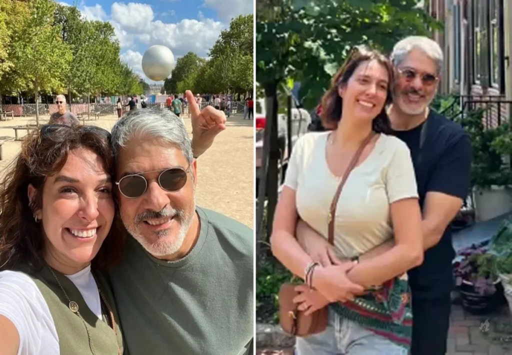 William Bonner e Natasha Dantas anunciam separação e frase chama atenção dos internautas