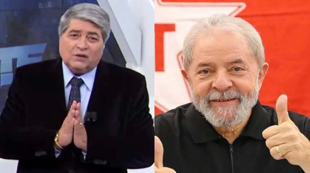 Datena cede a pedido de Lula e firma compromisso com presidente; entenda