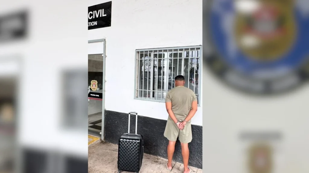 Suspeito de extorquir turistas em aeroporto é preso no litoral de SP