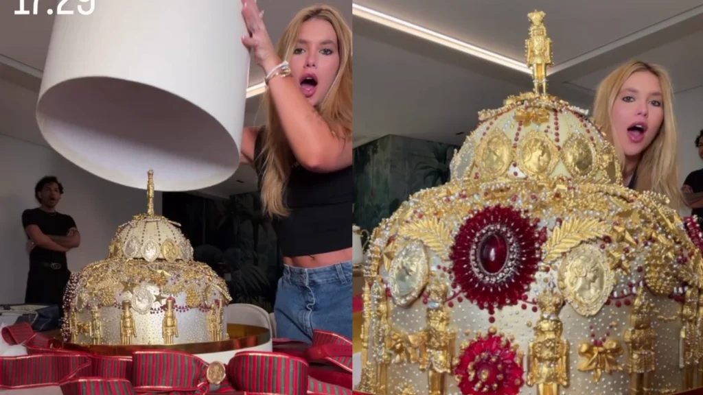 Virginia ganha panetone luxuoso de mais de R$ 5 mil; veja detalhes