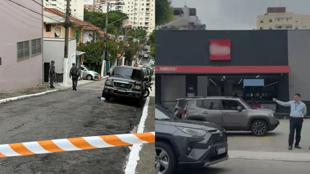 PM é assaltado com seu filho ao voltar para casa; ação terminou em tiroteio