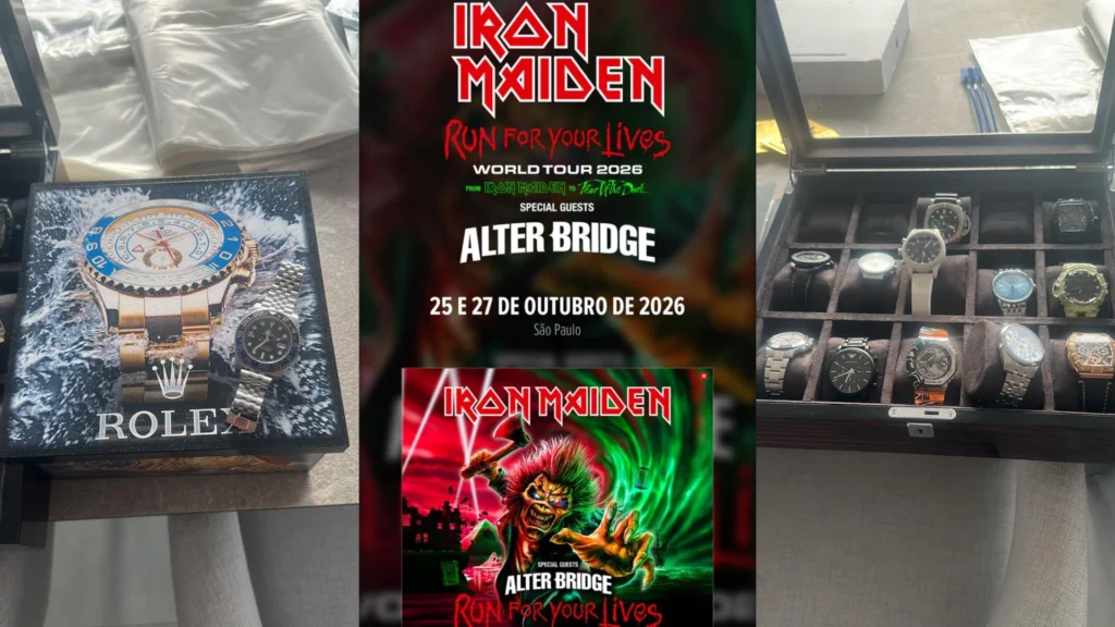Fear of the Pix: operação mira venda de ingressos falsos para Iron Maiden