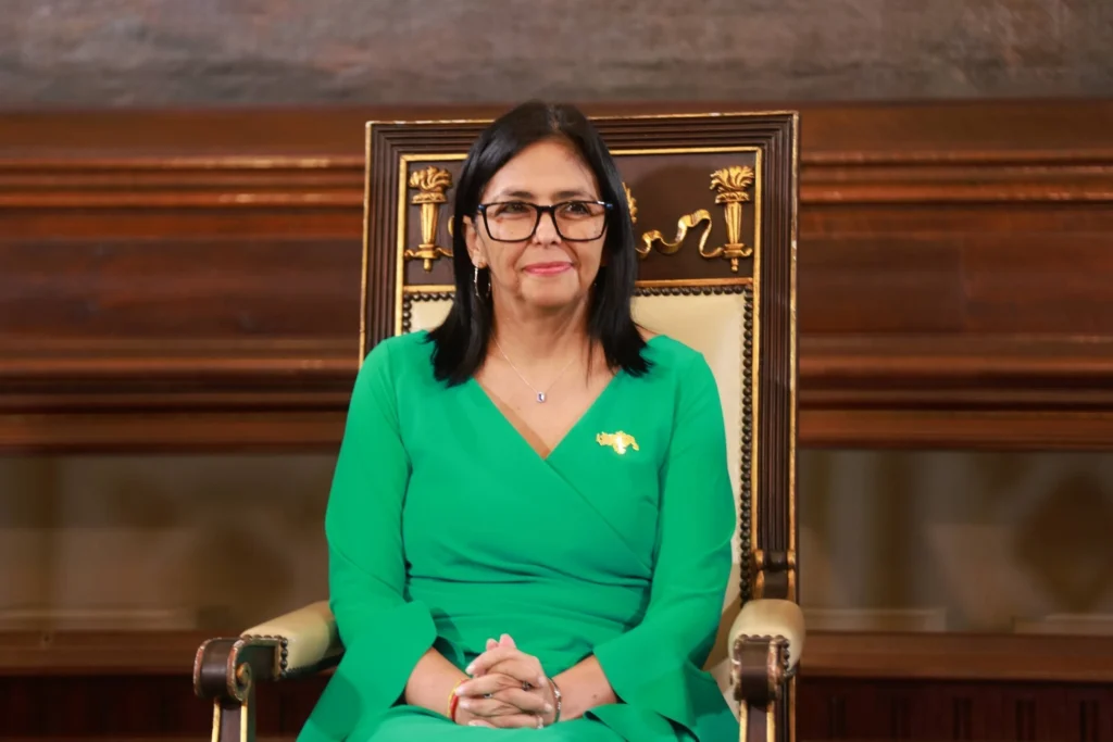 Delcy Rodríguez agradece a Lula por “apoio e solidariedade” à Venezuela