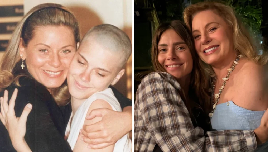 Vera Fischer e Carolina Dieckmmann se reencontram 26 anos após novela