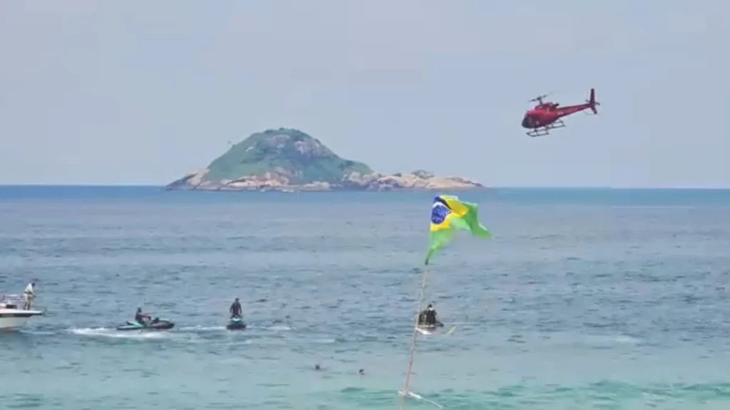 Corpo de turista morta em queda de asa-delta está no IML do Rio