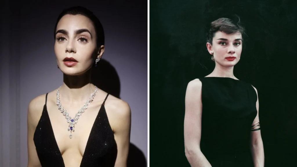 Lily Collins será Audrey Hepburn em filme sobre “Bonequinha de Luxo”