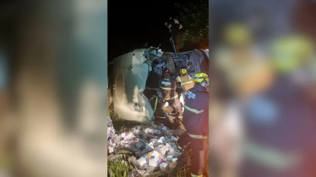 Motorista morre em acidente de ônibus em Minas Gerais