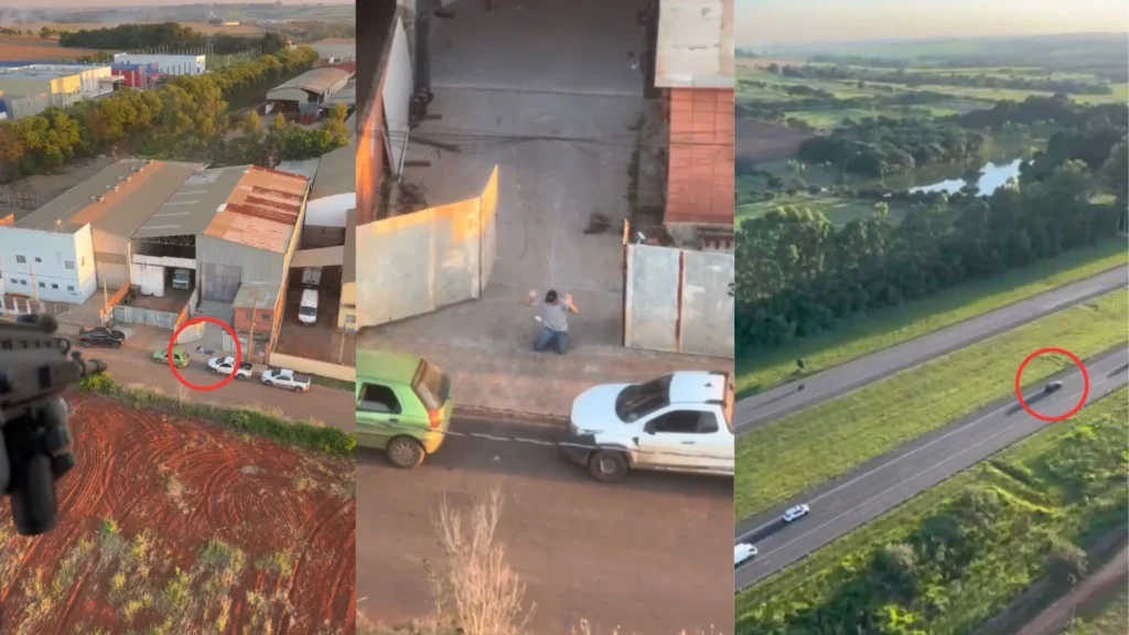 Vídeo: homem é preso após perseguição em rodovia no interior de SP