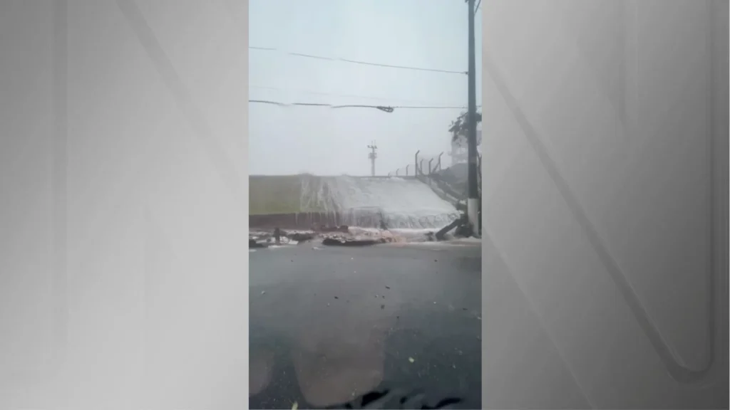 Aeroporto de Congonhas teve 22 voos cancelados após temporal em SP