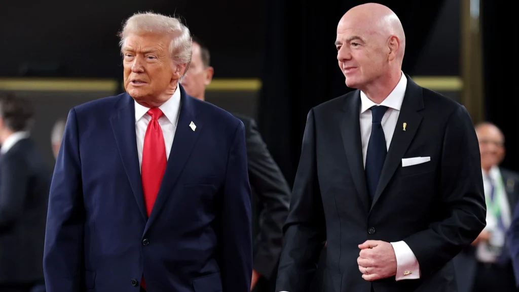 Infantino afirma que Trump apoia a presença do Irã na Copa do Mundo de 2026