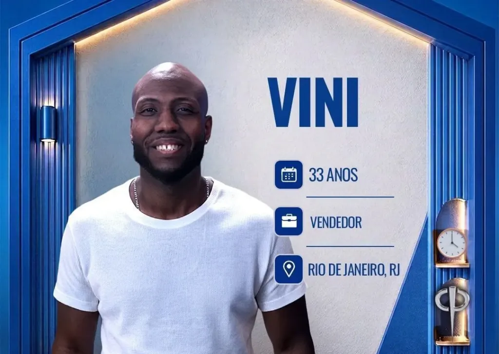 “Casa do Patrão”: conheça Vini, participante do novo reality do Boninho