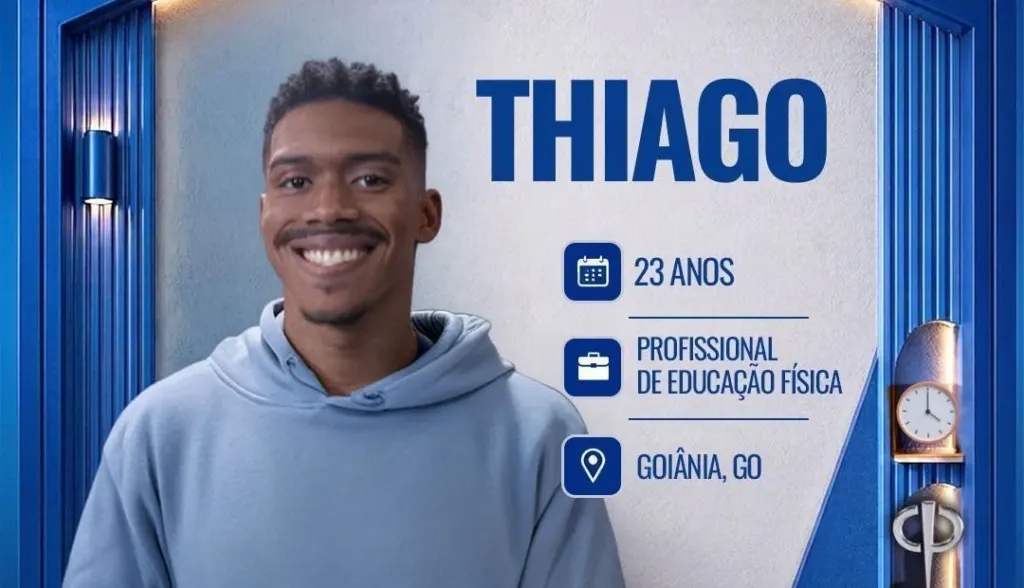 “Casa do Patrão”: Conheça Thiago, participante do reality do Boninho