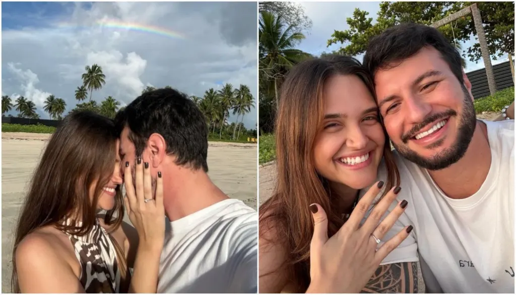 Juliana Paiva fica noiva de empresário: “Minha certeza”
