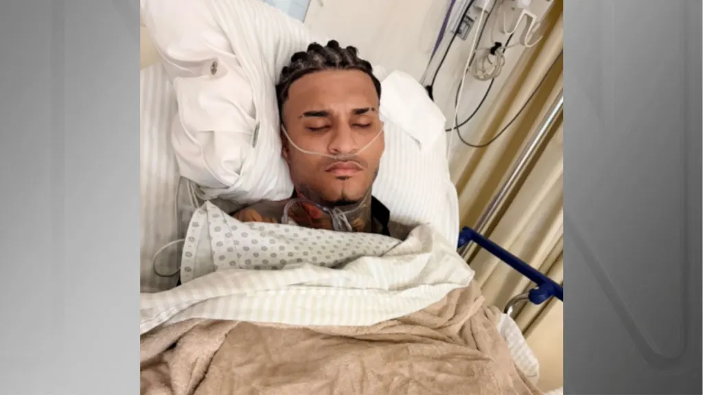 Anderson Neiff recebe alta e se pronuncia nas redes após ser baleado em SP