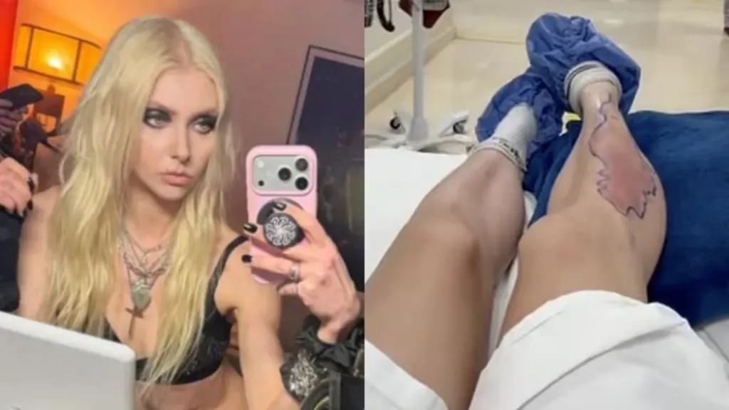 Taylor Momsen é picada por aranha venenosa após ser mordida por morcego