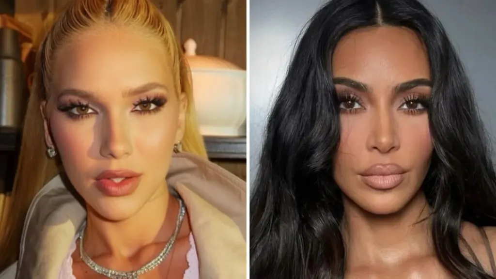 Virginia mostra mimo que Kim Kardashian mandou para ela e Vini Jr