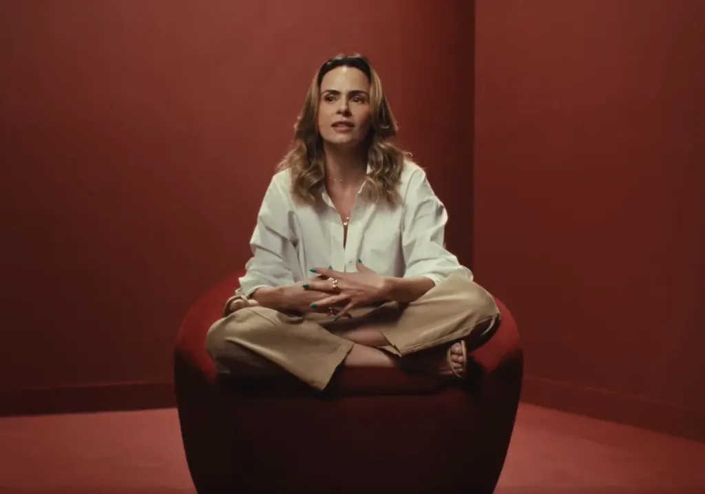 Ana Paula Renault dá depoimento ao final da novela “Quem Ama Cuida”