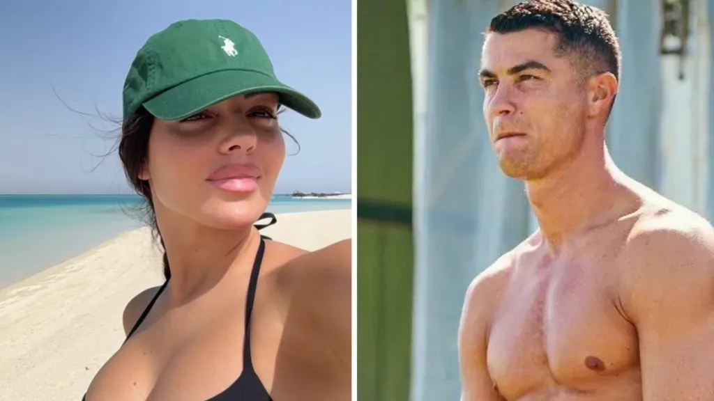 Antes da Copa do Mundo, Georgina e CR7 curtem praia com filhos; veja