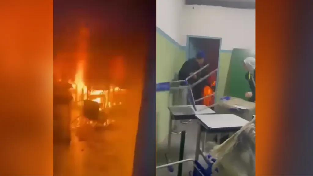 Escola na zona Norte de São Paulo suspende aulas após incêndio; veja