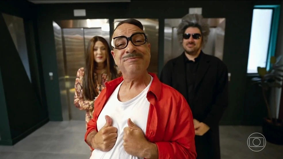 Seu Creysson faz participação especial no Domingão e web fica nostálgica: Mais que especial!