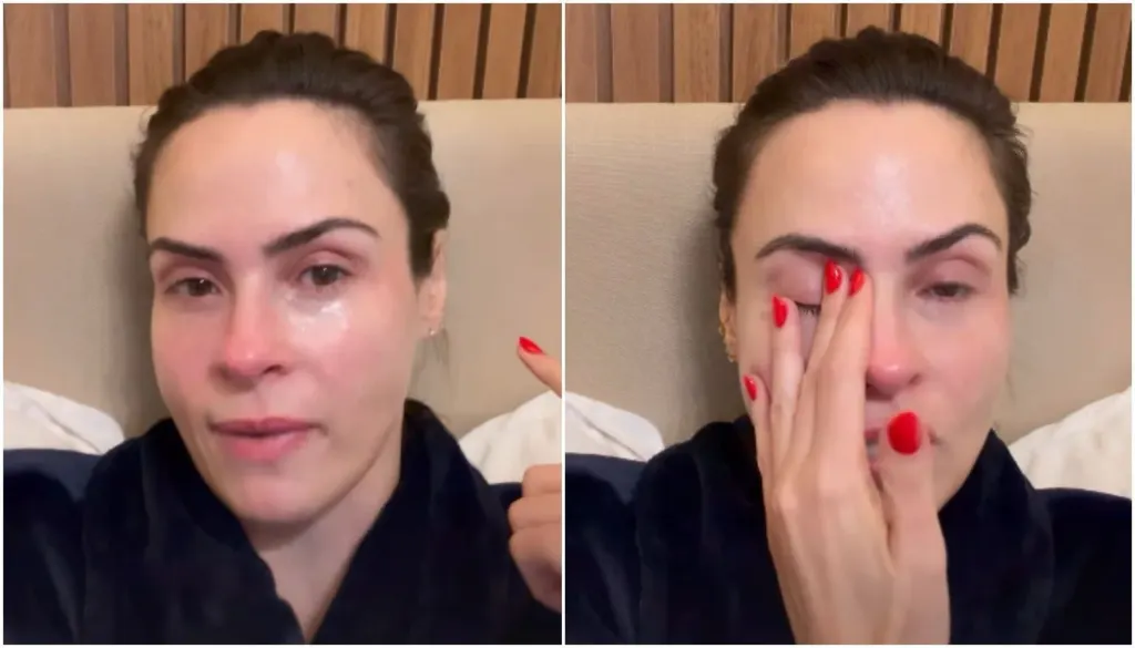 Ana Paula Renault chora ao lembrar do pai: “O que vai ser de mim?”