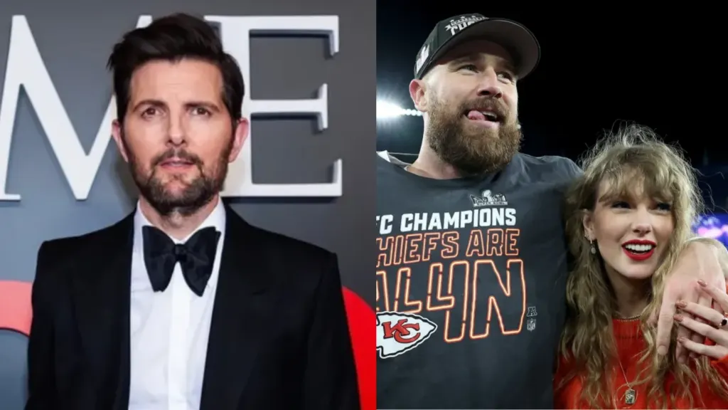 Adam Scott diz o que surpreendeu no casamento de Taylor Swift