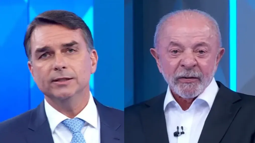 Análise: Flávio evita provocações e Lula insiste em pedir buscas no Google